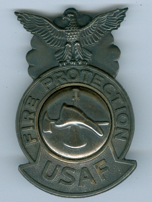 US Air Force Fire Protection Badge, PB, (Current)