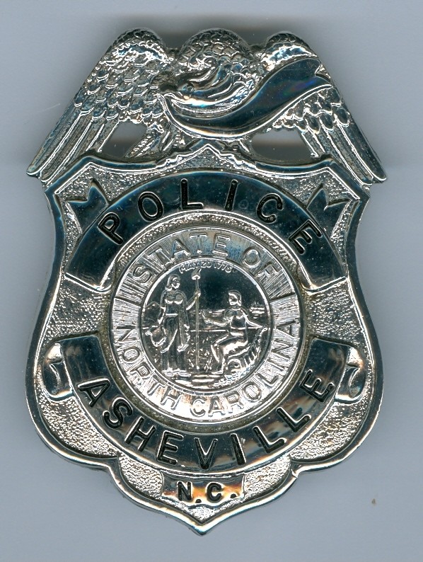 Asheville, NC Police Badge, 1970&#39;s (Obsolete)