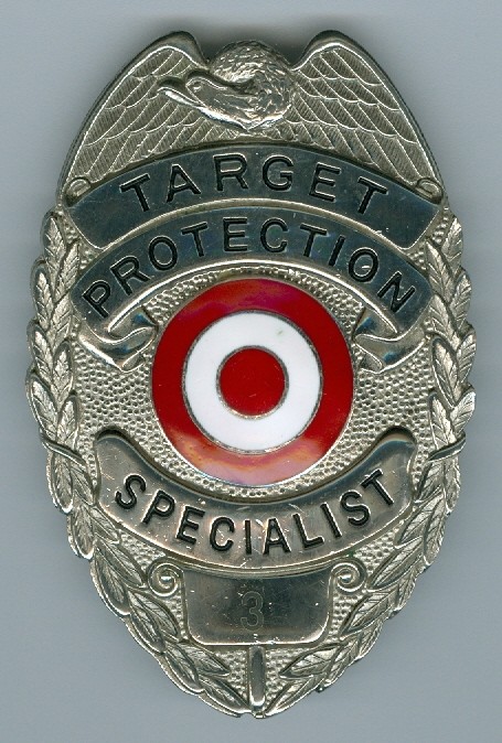 Target Protection Specialist #3 Security Badge, PB