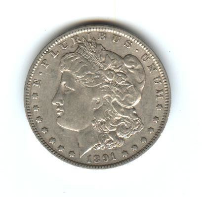 US Morgan Dollar, 1891-O, G