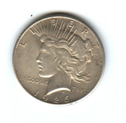 US Peace Dollar, 1926, G