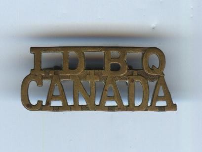 1DBQ Canada Shoulder Title-WW1