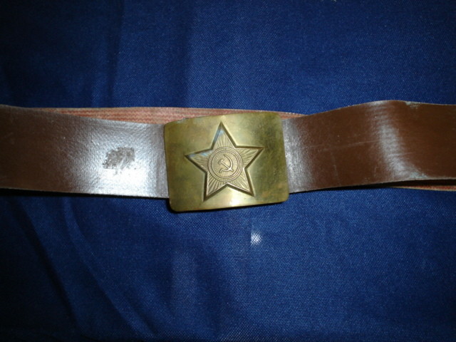 Soviet Union Belt &amp; Buckle