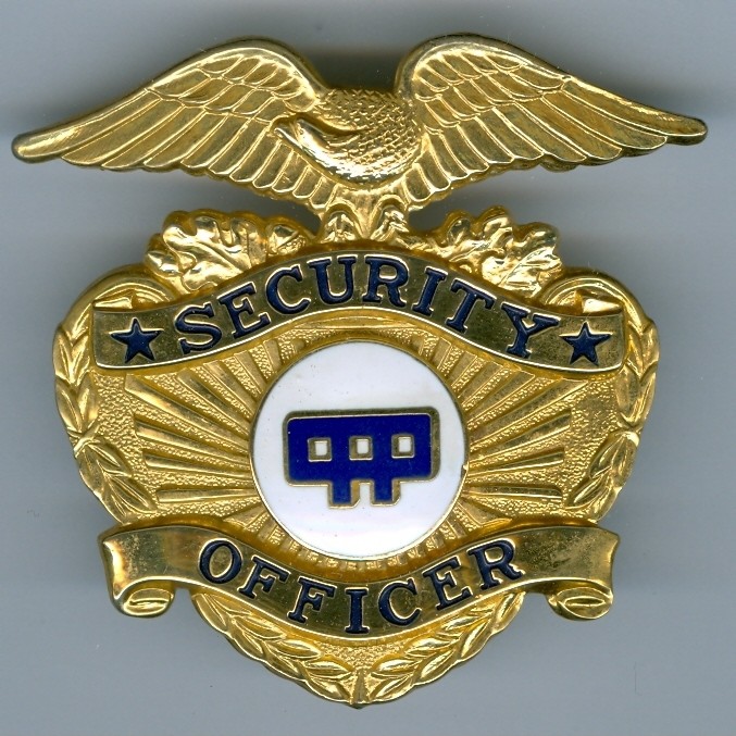 CPP Security Hat Badge