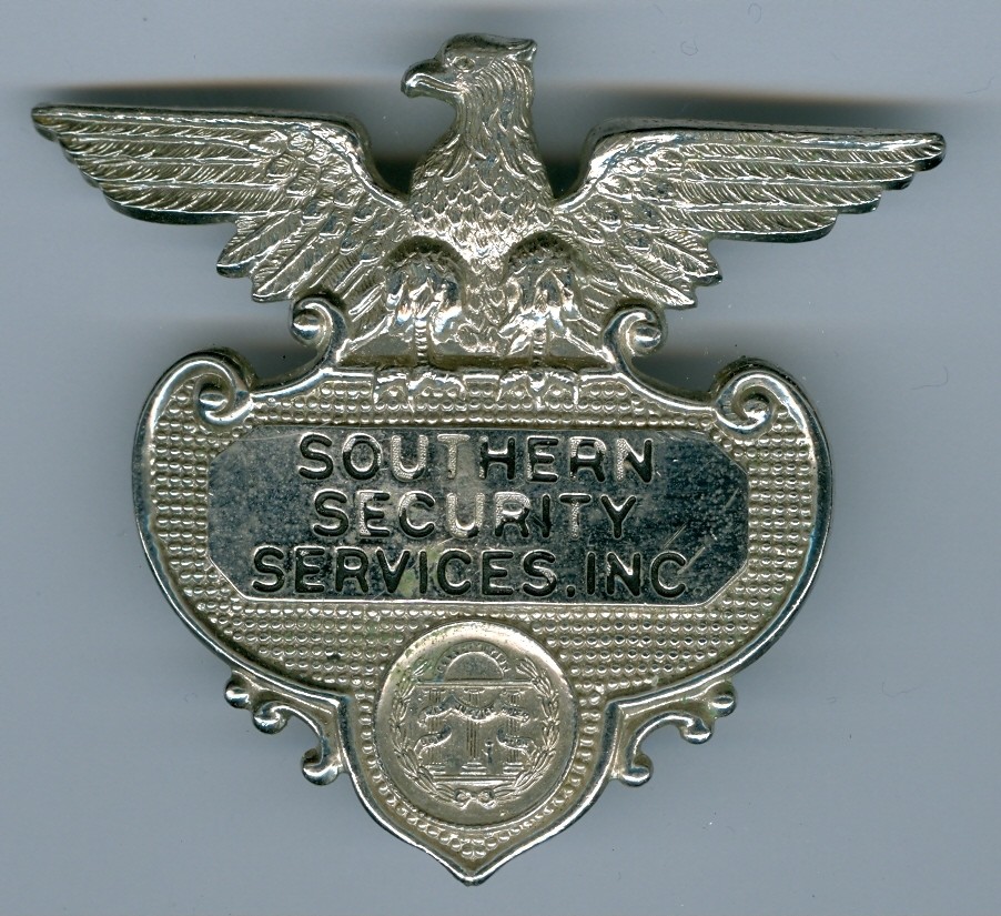 Southern Security Hat Badge