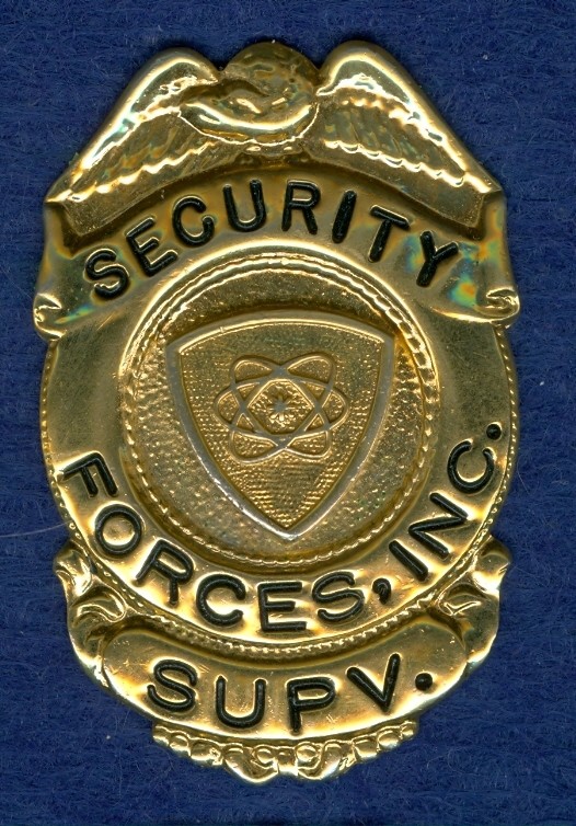 Security Forces Badge-Supervisor, PB