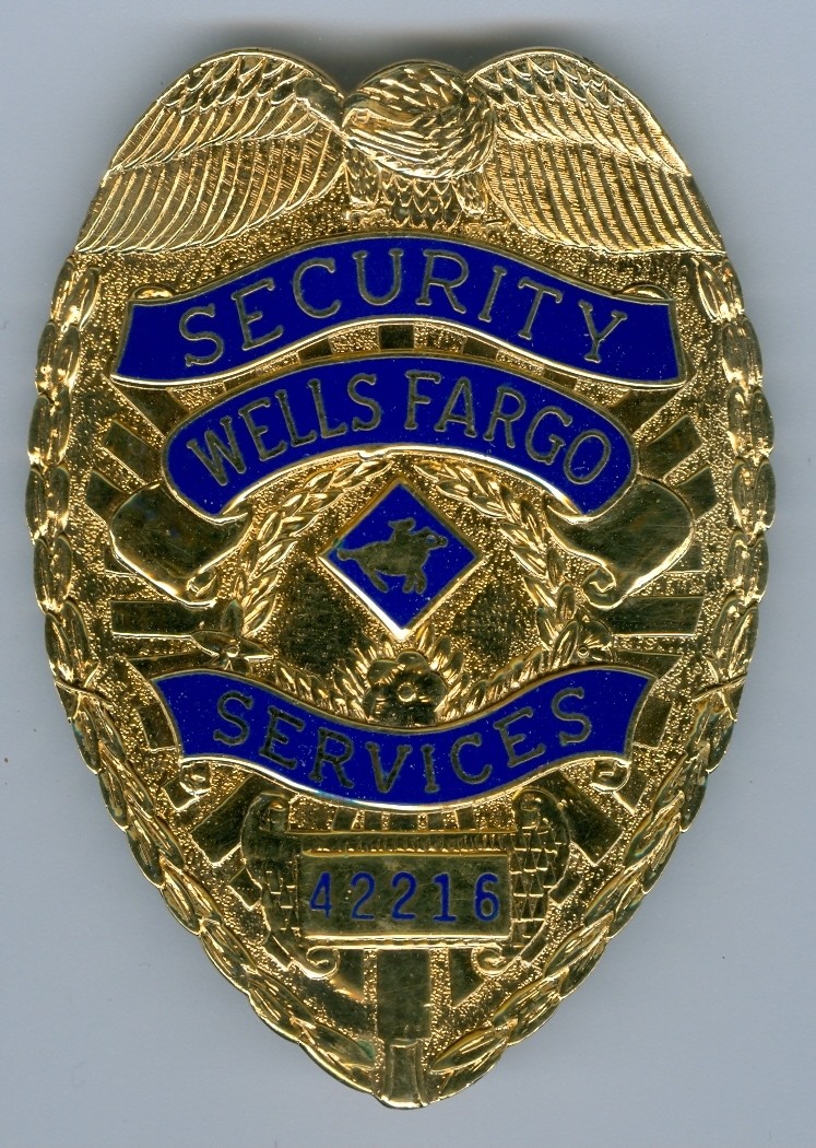 Wells Fargo Security Badge #42216, PB