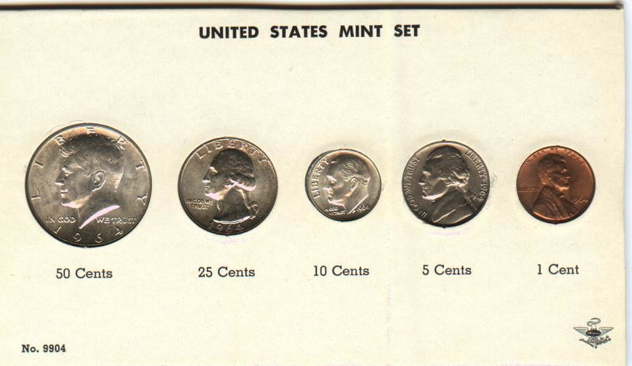 US Proof Set, 1964
