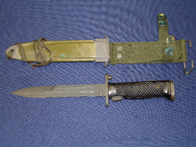 US M5A1 Garand Bayonet W/Sheath