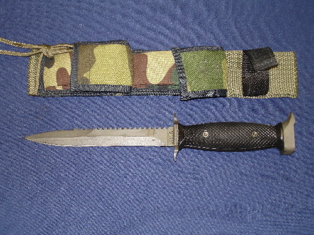 US M7S Survival Knife W/Sheath &amp; Accessories, Imperial