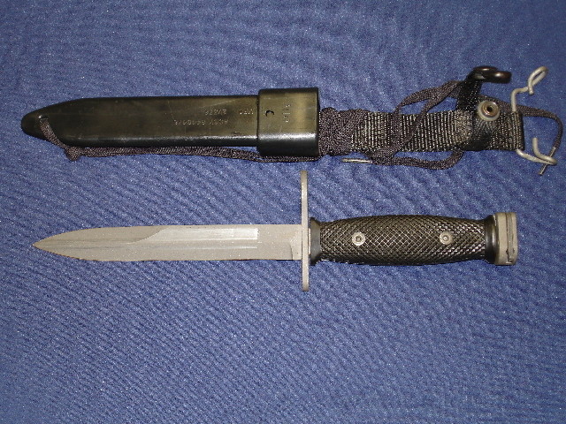US M7 M16 Bayonet W/Sheath