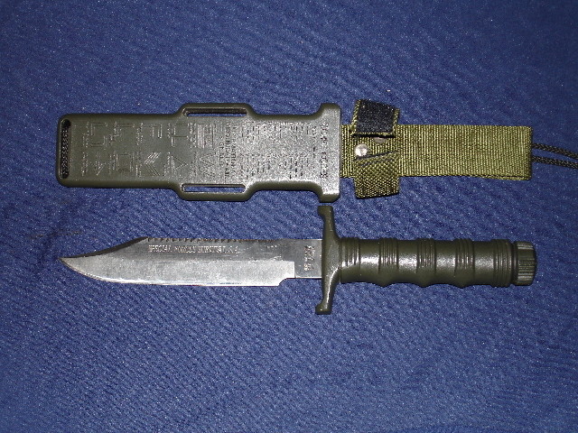 Special Forces Survival S.A. Knife W/Sheath