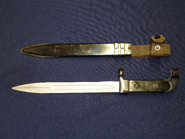 East German AK47 Bayonet W/Sheath