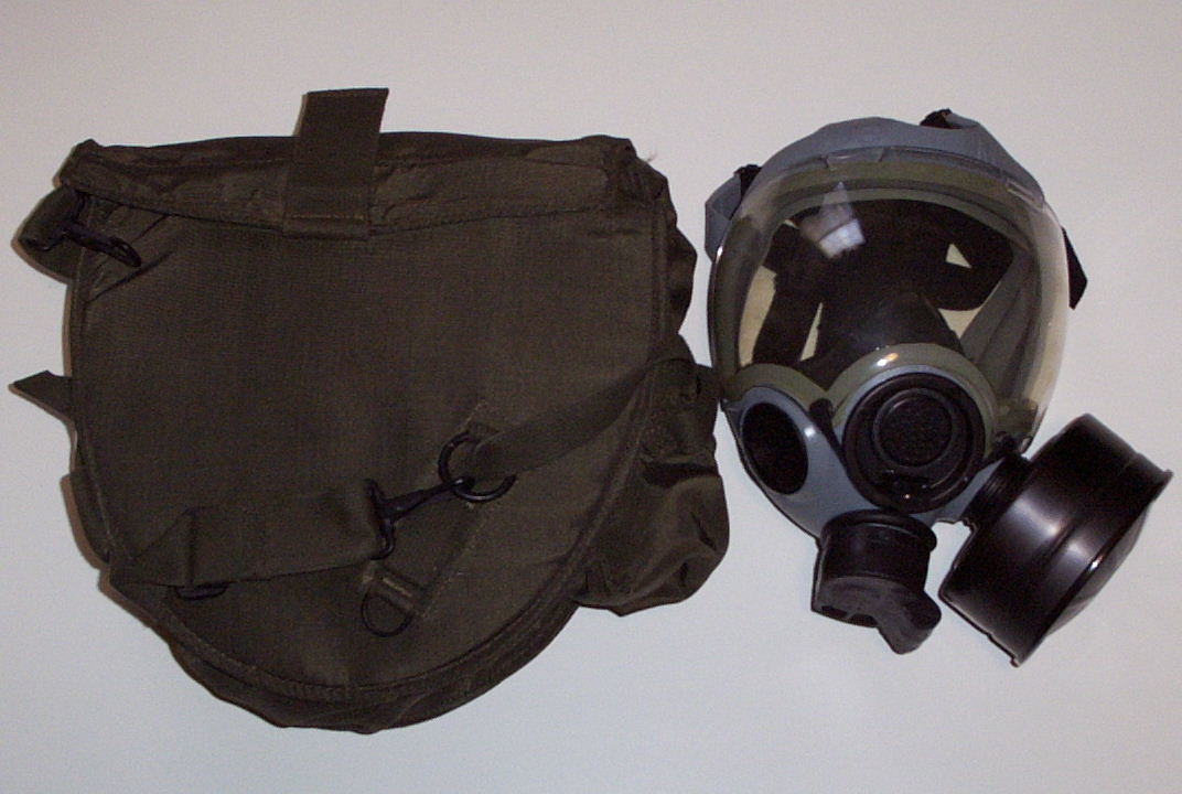 USN Gas Mask W/Case