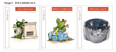 NOUVEAU 3 livres : SMOL et LUCIOLE niveau ROUGE F NOUVEAU 3 livres : SMOL et LUCIOLE niveau ROUGE F