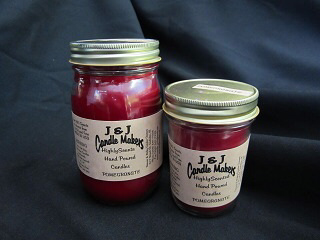 4 8 oz candles