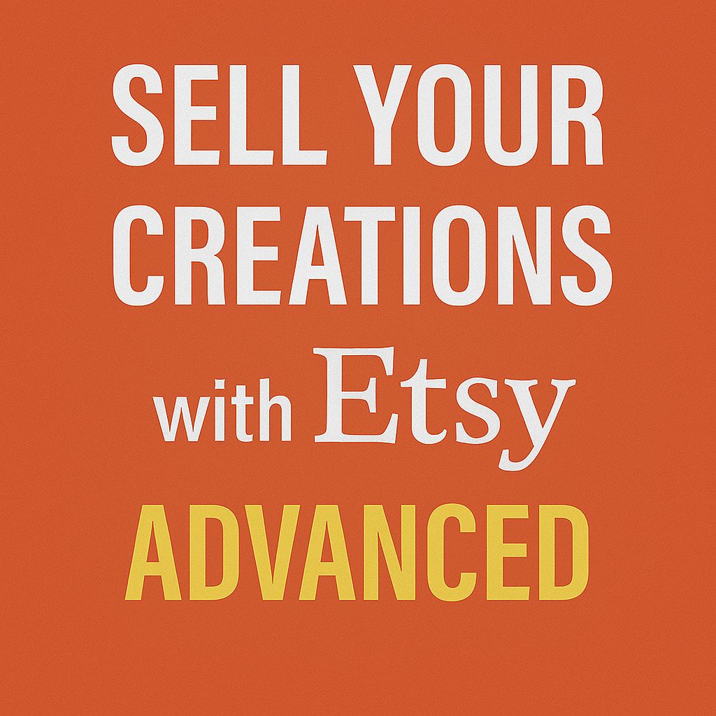 Sell Your Creations With Etsy - Advanced