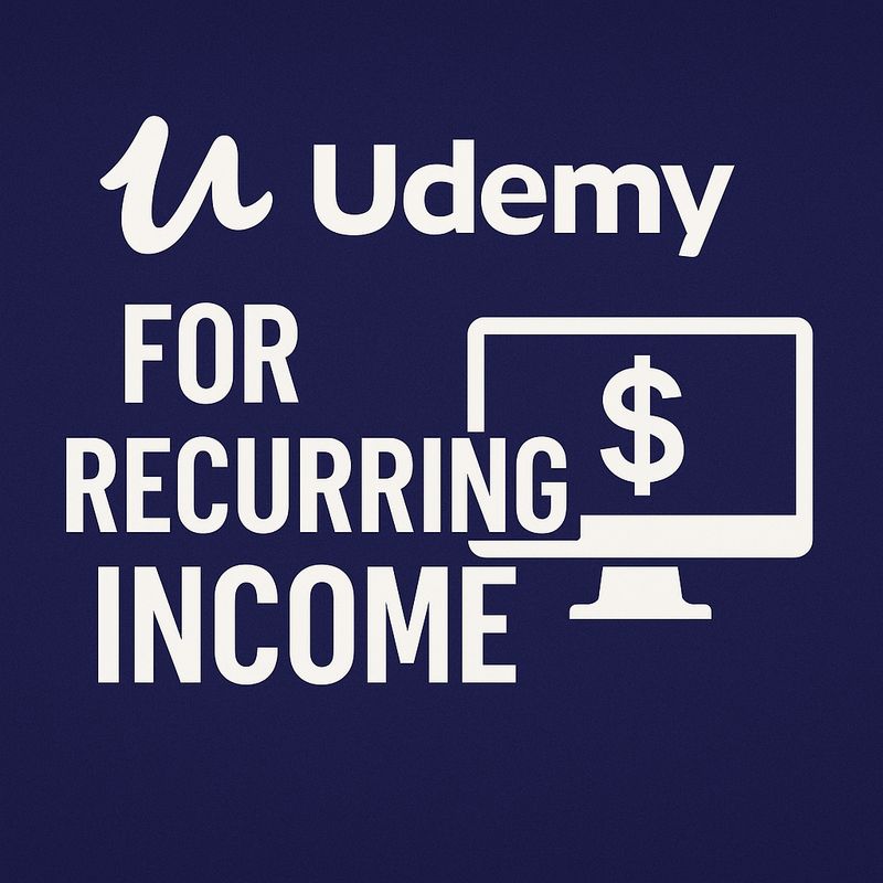 Udemy for Reccuring Income