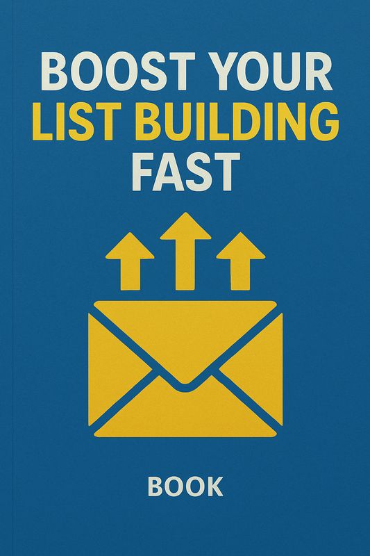 Boost Your List Building Fast - Book
