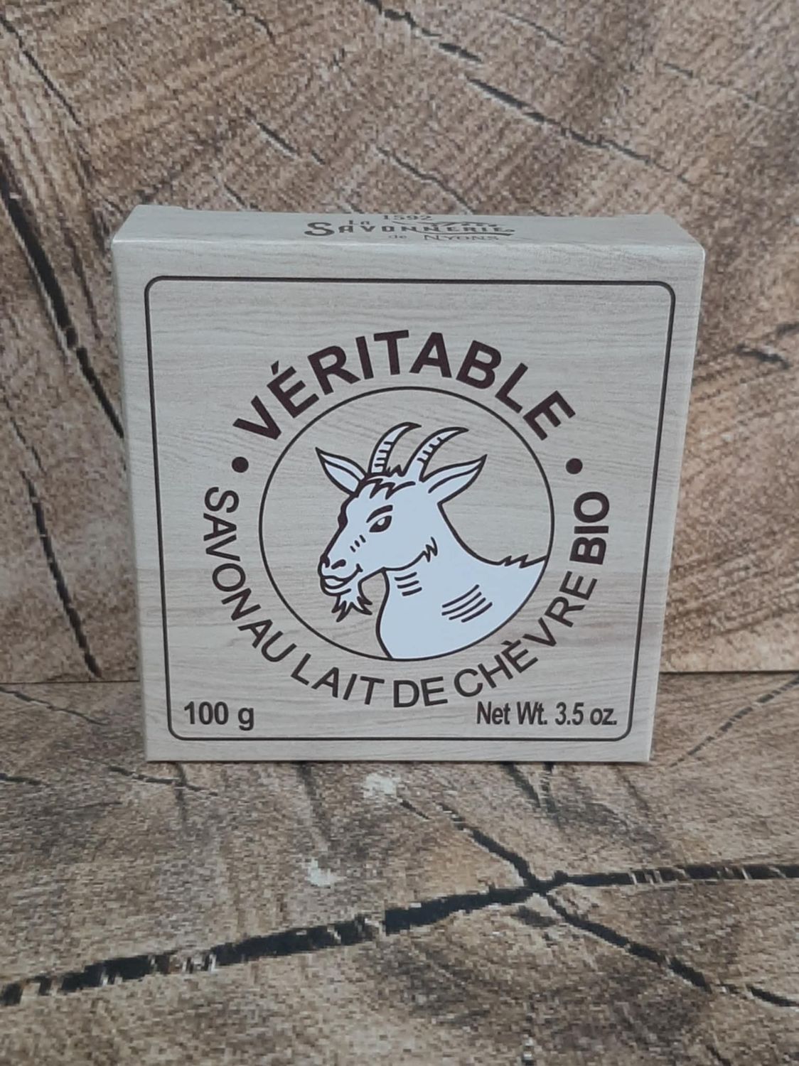 Savon rond au lait de chèvre bio Savon rond au lait de chèvre bio