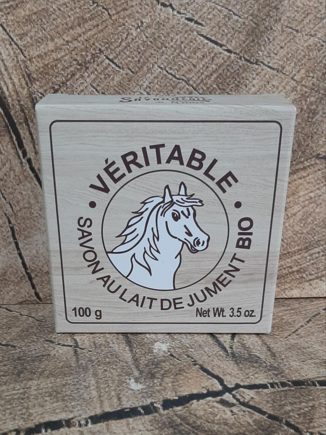 Savon rond au lait de jument bio