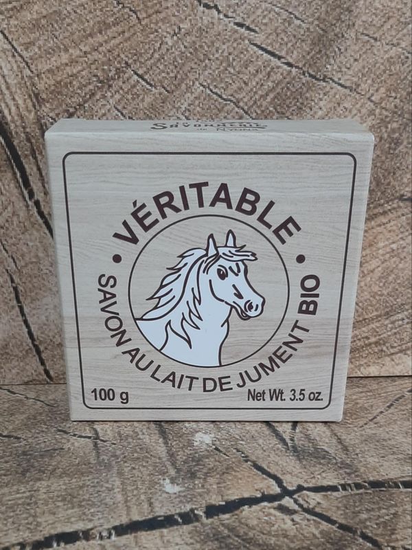 Savon rond au lait de jument bio