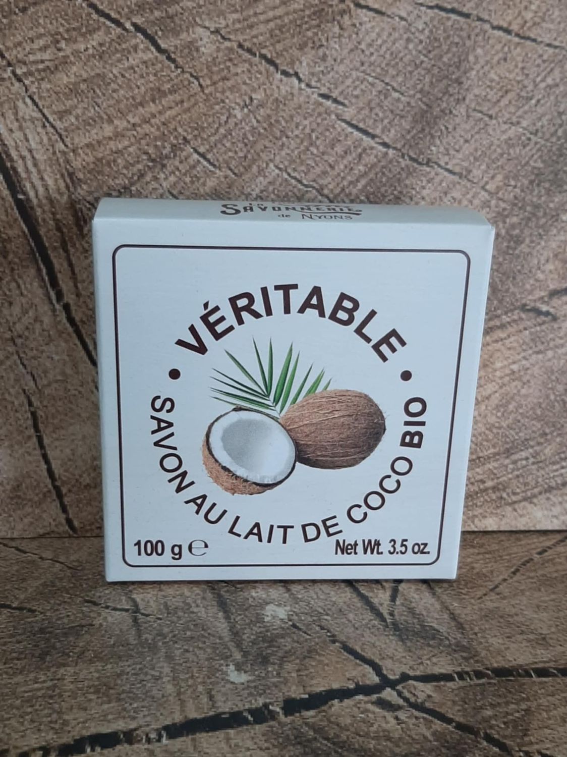 Savon rond au lait de coco bio
