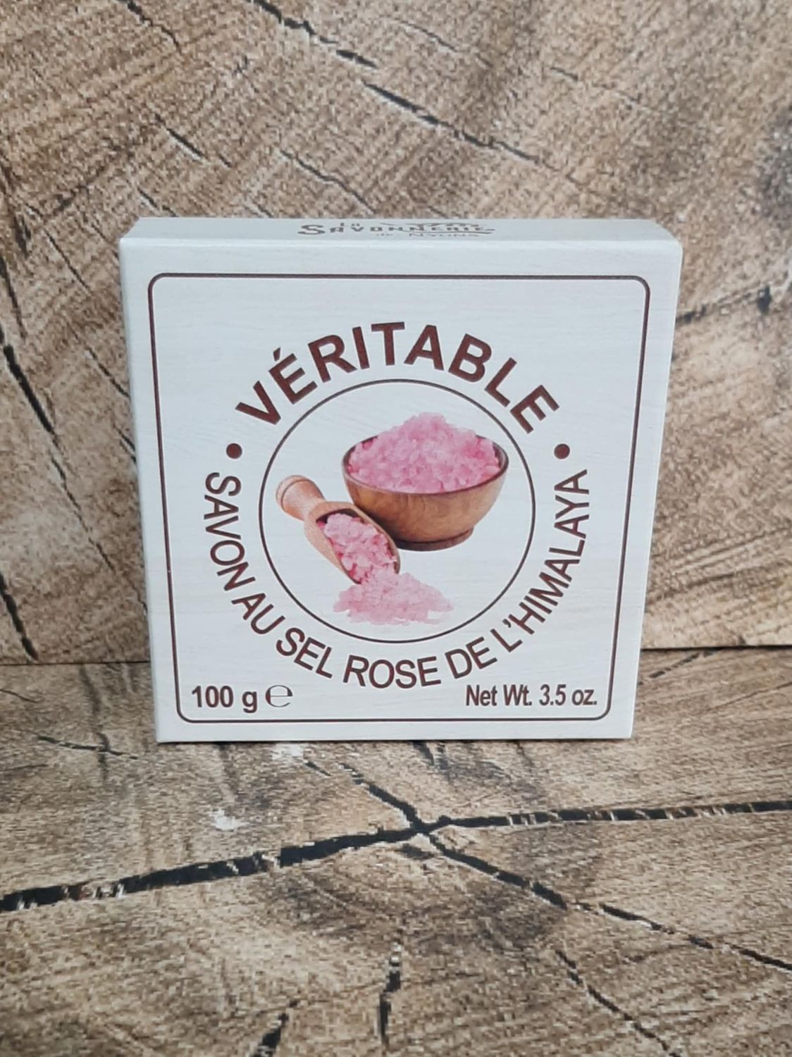 Savon rond au sel rose de l Himalaya Savon rond au sel rose de l Himalaya