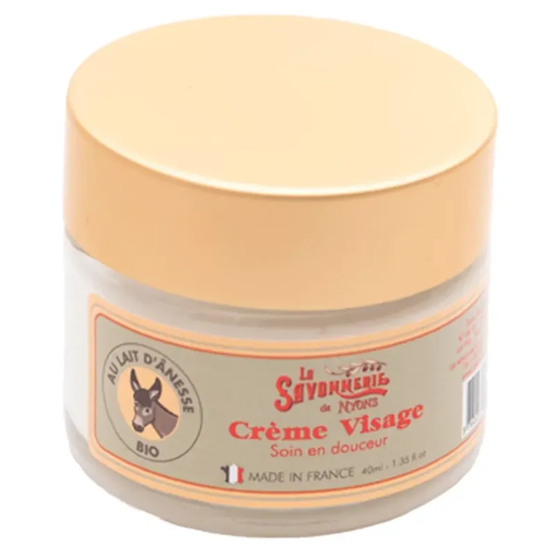 crème visage au lait d 'ânesse