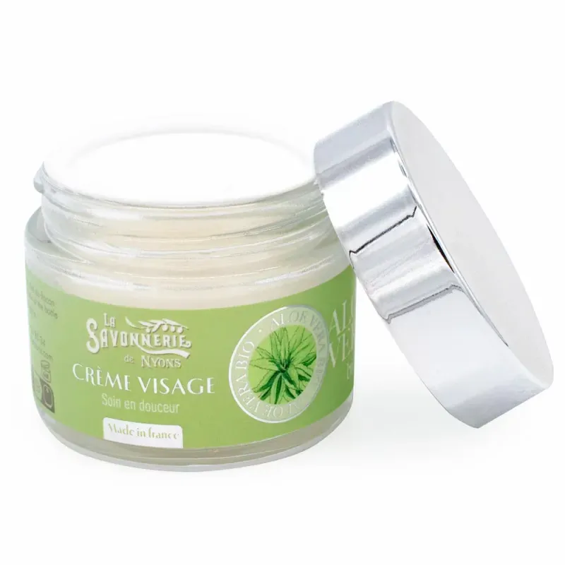Crème visage à l'Aloe Vera