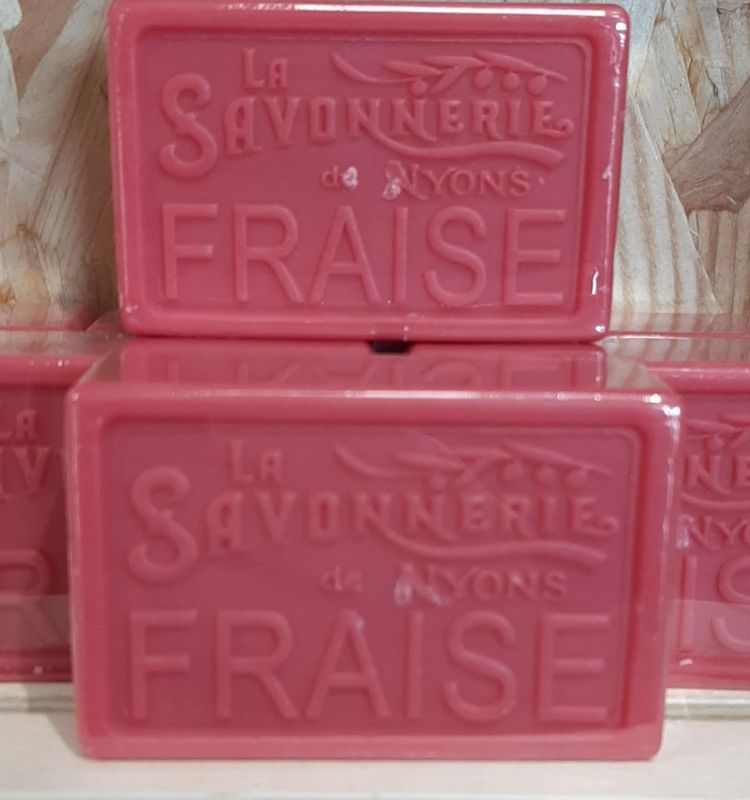 Savon parfumé fraise