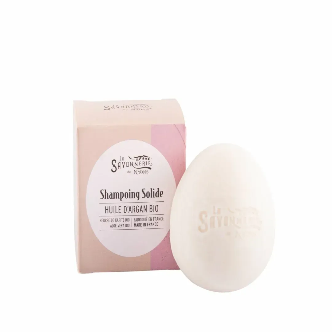 Shampooing solide à l'huile d'argan