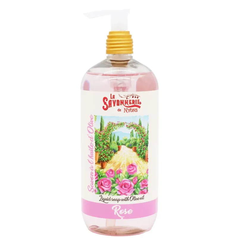 Savon liquide à la Rose
