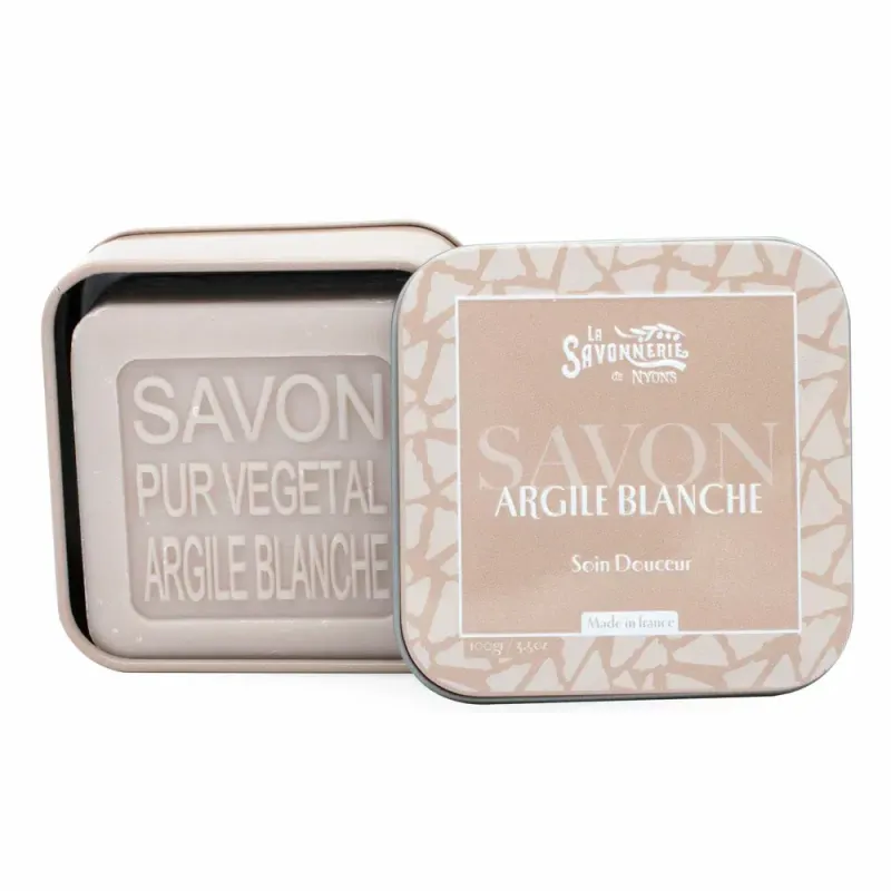 Savon à l'argile blanche