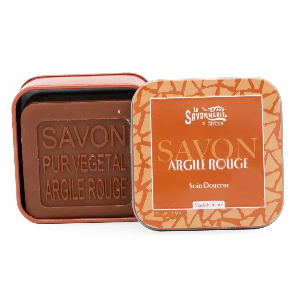 Savon à l'argile rouge