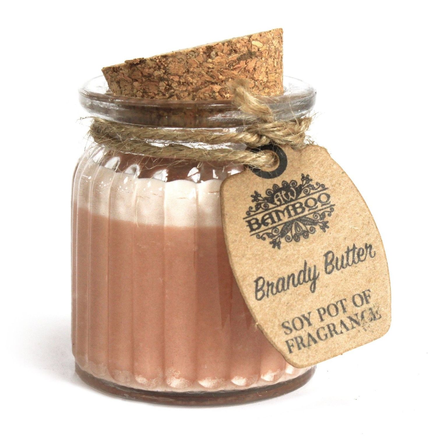 Bougie en pot au Beurre de Brandy