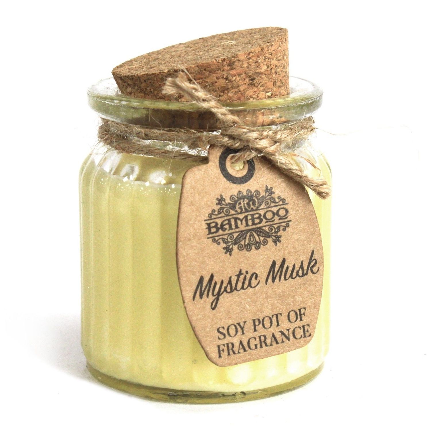 Bougie en pot au Musc Mystic