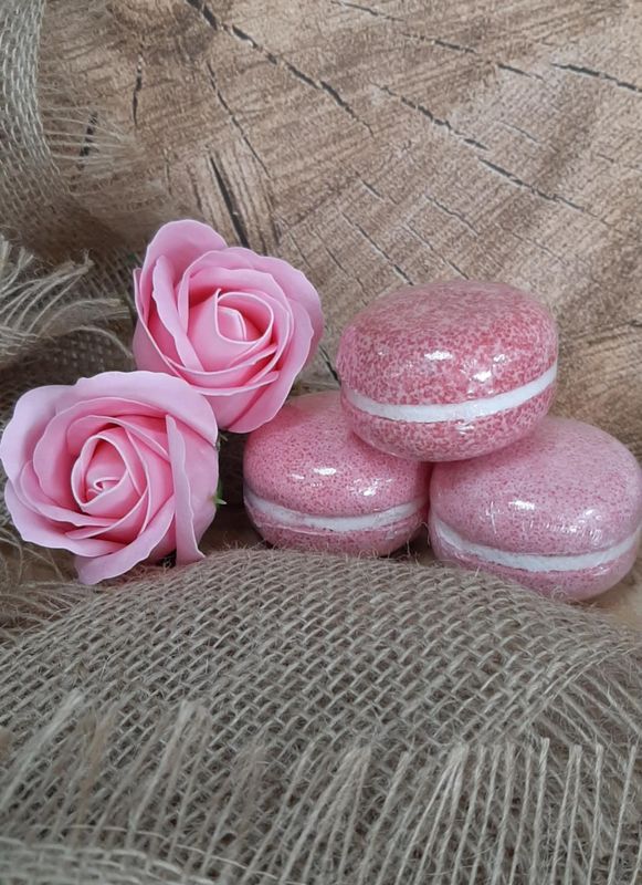 Macaron de bain Cranberry