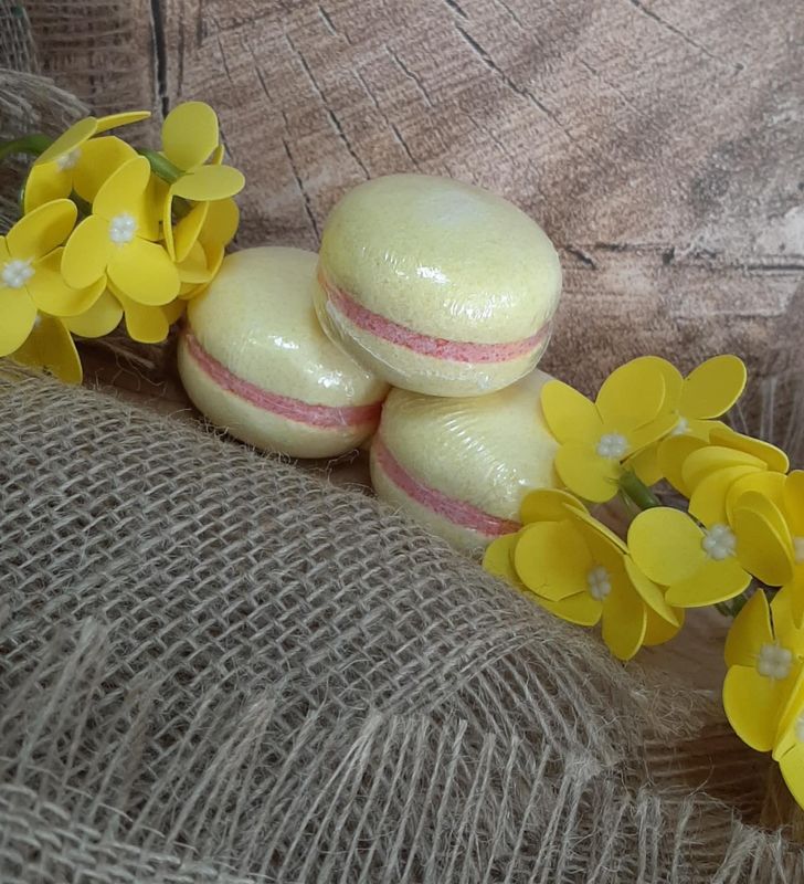 Macaron de bain Freesia