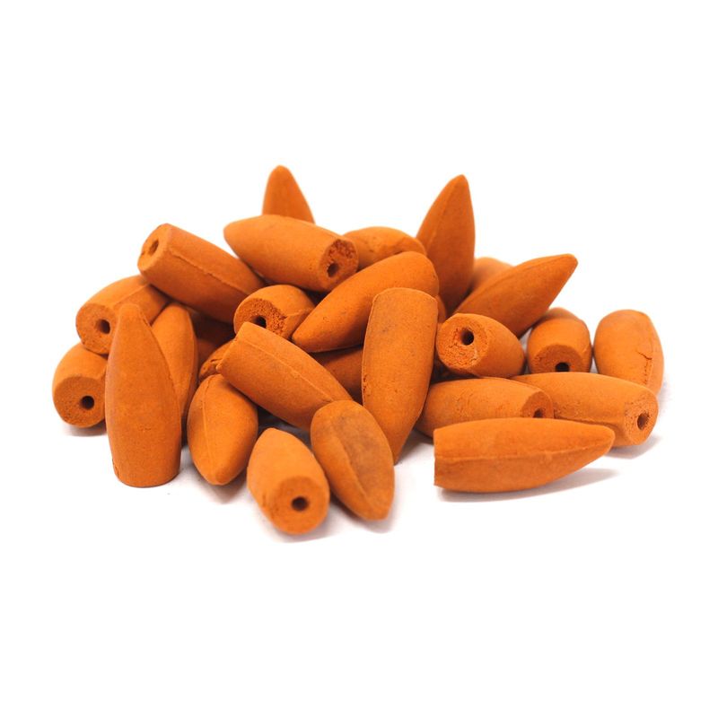 lot de 10 Cônes pour fontaine à encens - Ambre