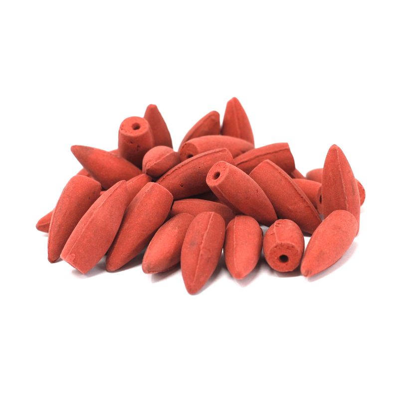 Lot de 10 Cône pour fontaine à encens - Sang du Dragon