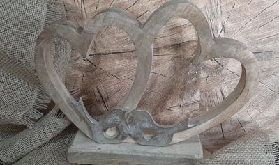 Décoration en bois et métal