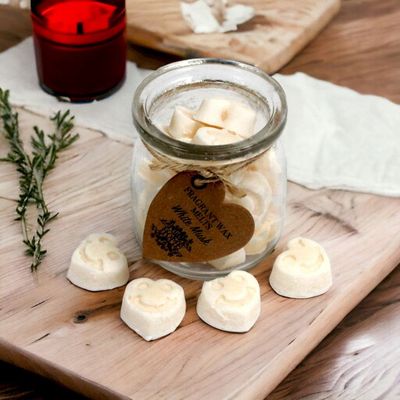 bocal de fondants à la cire de soja
