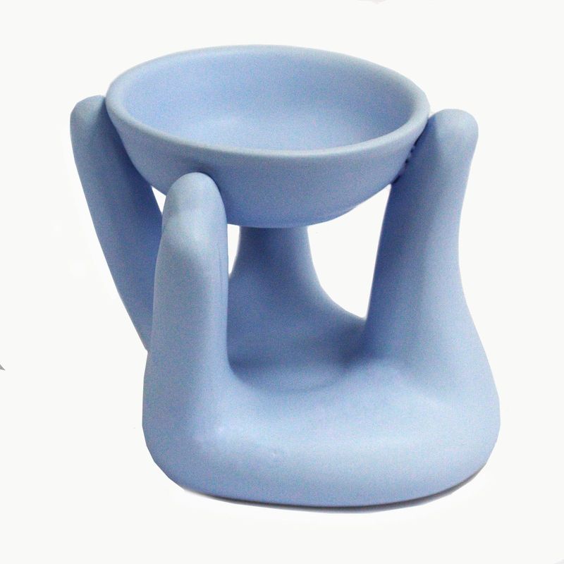 Brûleur à huile  - COUPE MAIN - bleu