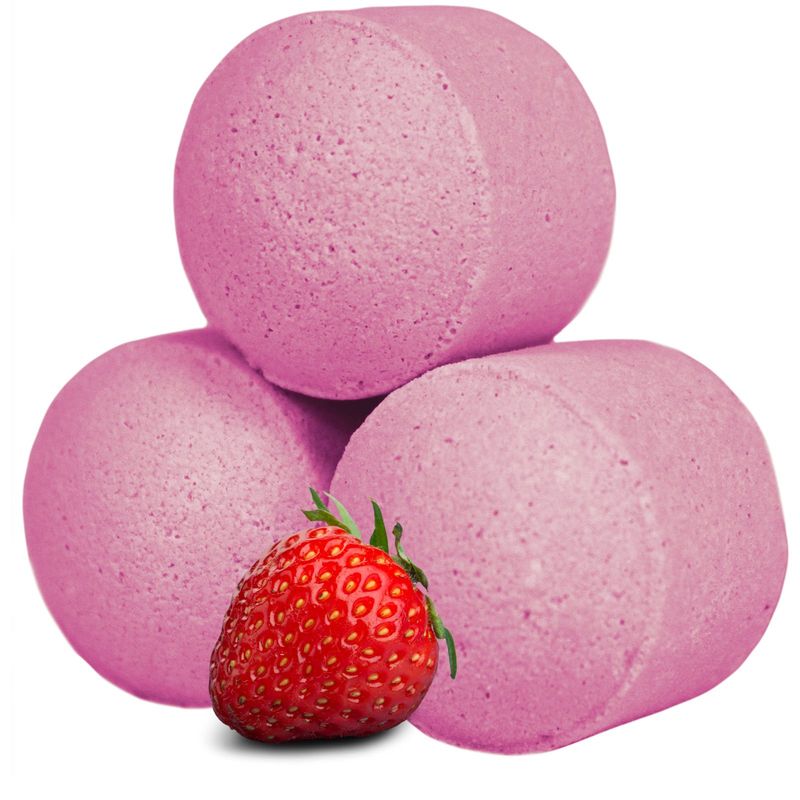 Mini boule de bain - Fraise