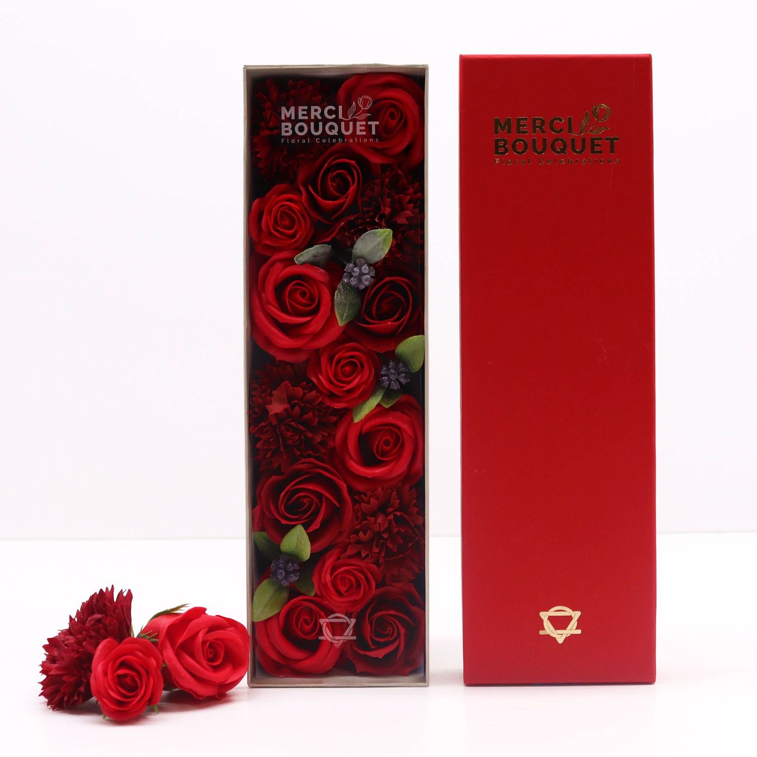 Boîte Longue - ROSES ROUGE