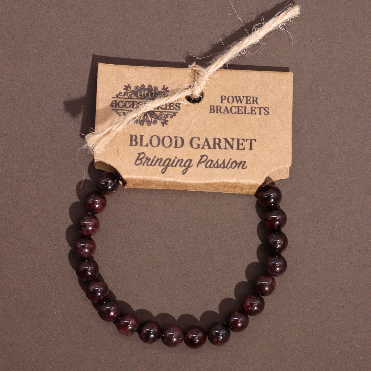 Bracelet - Grenat Sanguin