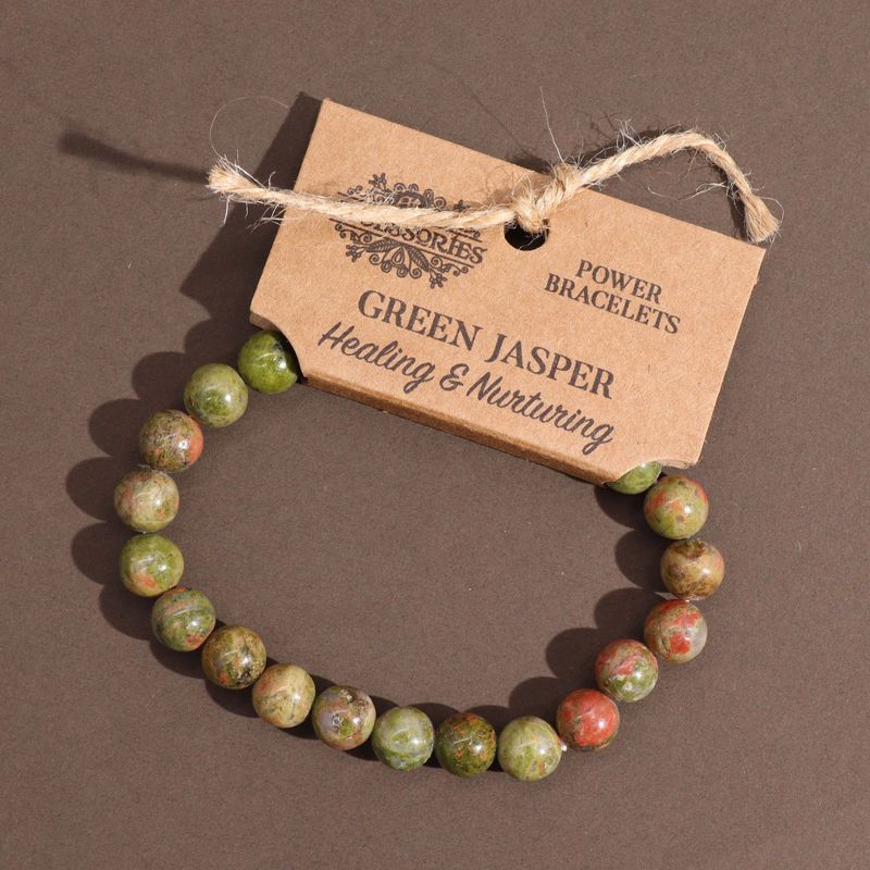 Bracelet - Jaspe vert