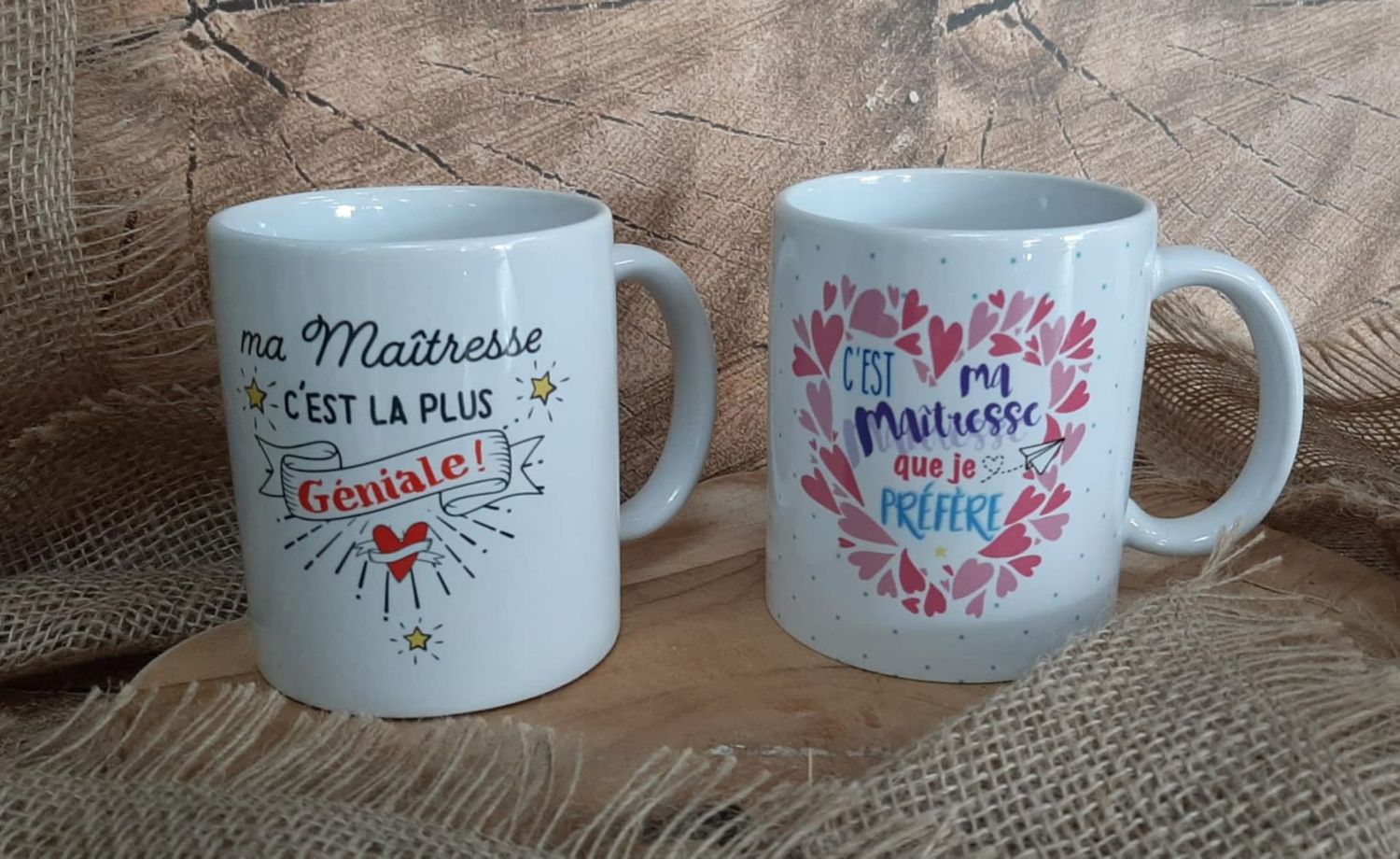 Mug " Maîtresse la plus géniale "
