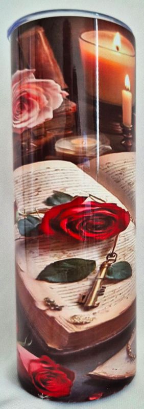 reading with roses